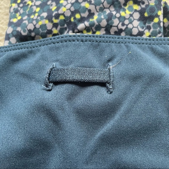 Sweaty Betty Power Workout Leggings, Beetle Blue Hexagon Print, XXS - Picture 9 of 11